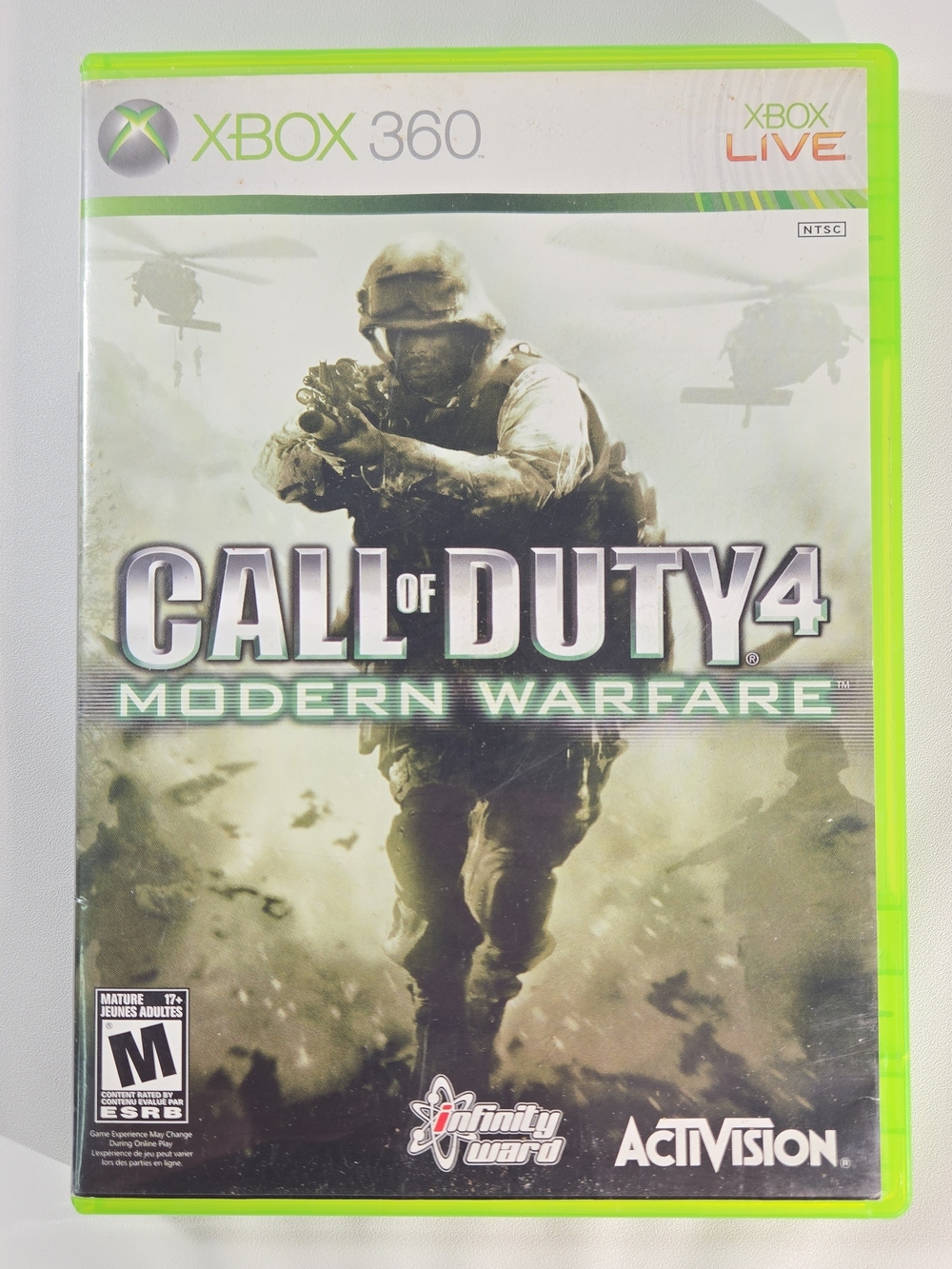 Microsoft Xbox 360 Call of Duty 4: Modern Warfare - Neon Green Case